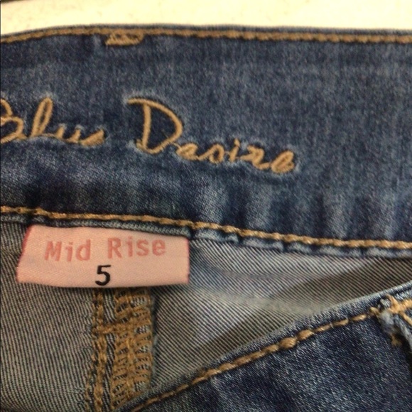 blue desire Denim - Mid rise jeans,blue desire, size 5